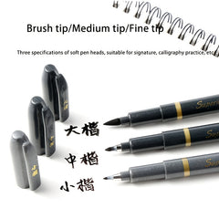 3pcs Calligraphy Hand Lettering Pens Set Art Drawing Sketching