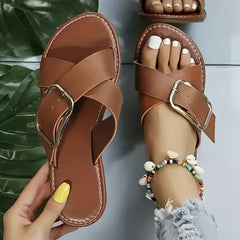 Soft Casual Open toe Sandals Retro Beach Sandals
