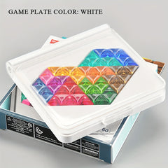 Colorful Heart Puzzle Game ABS Material Family Bonding
