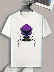 Monster Print Men's Graphic T shirt Casual Comfy Tees For Summer Mens Clothing