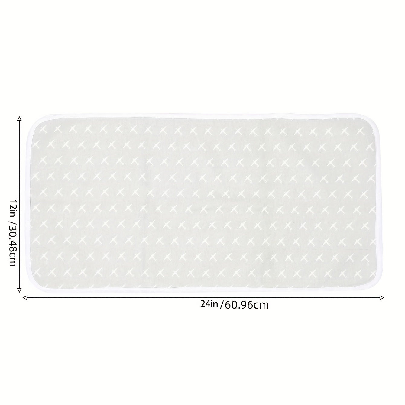 Soft Waterproof Changing Pad Liners 68x33cm Washable Reusable Cotton Table Cover
