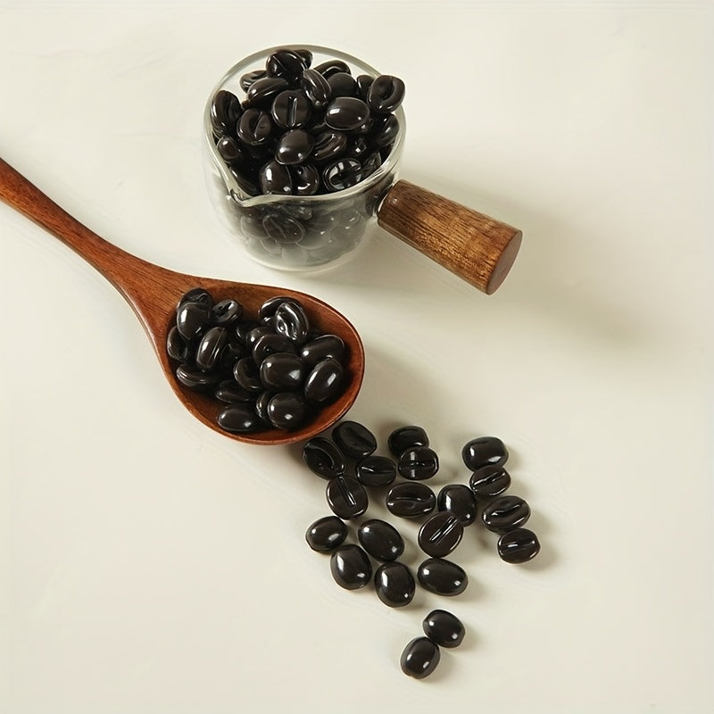 Bulk Mini Resin Coffee Beans for Home Decor - 100g