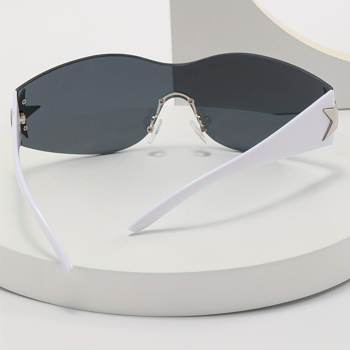 Men's Y2K Aviator Sunglasses Pentagram Sports Eyewear