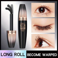 Waterproof 4D Mascara Thick Lengthening Smudge Proof Volumizing Long Lasting