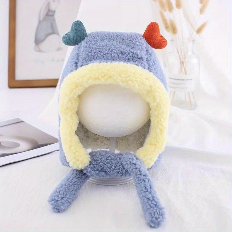 Baby Ear Protection Warm Plush Hat for Winter
