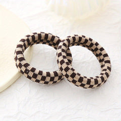 Vintage Cloth Ponytail Hair Tie High Elasticity Hair Rope Braiding Hair Accessor