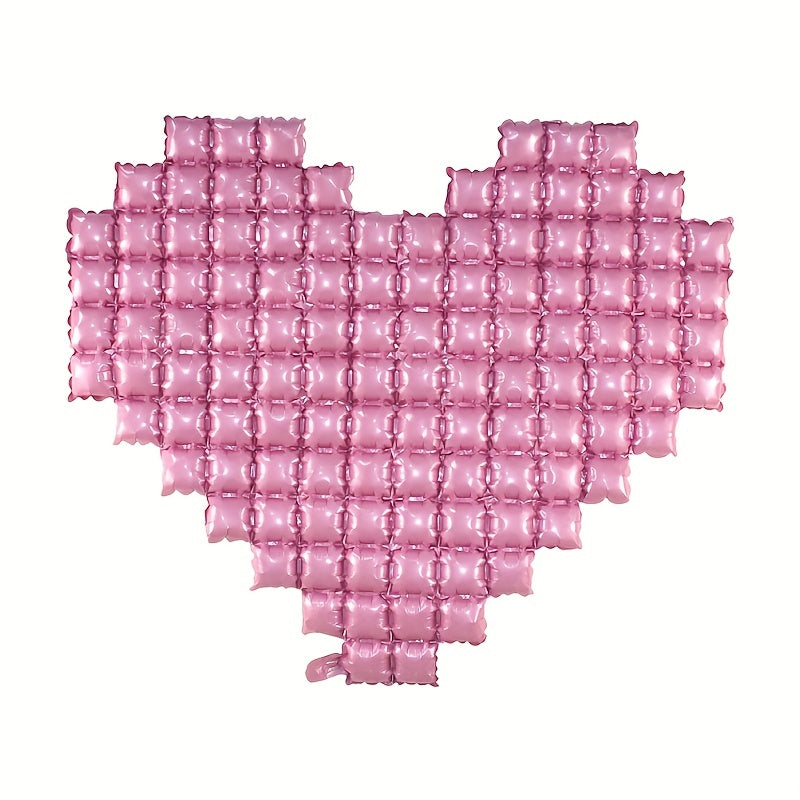 Heart Shaped Balloons Backdrop Photoshoot Party Decorations