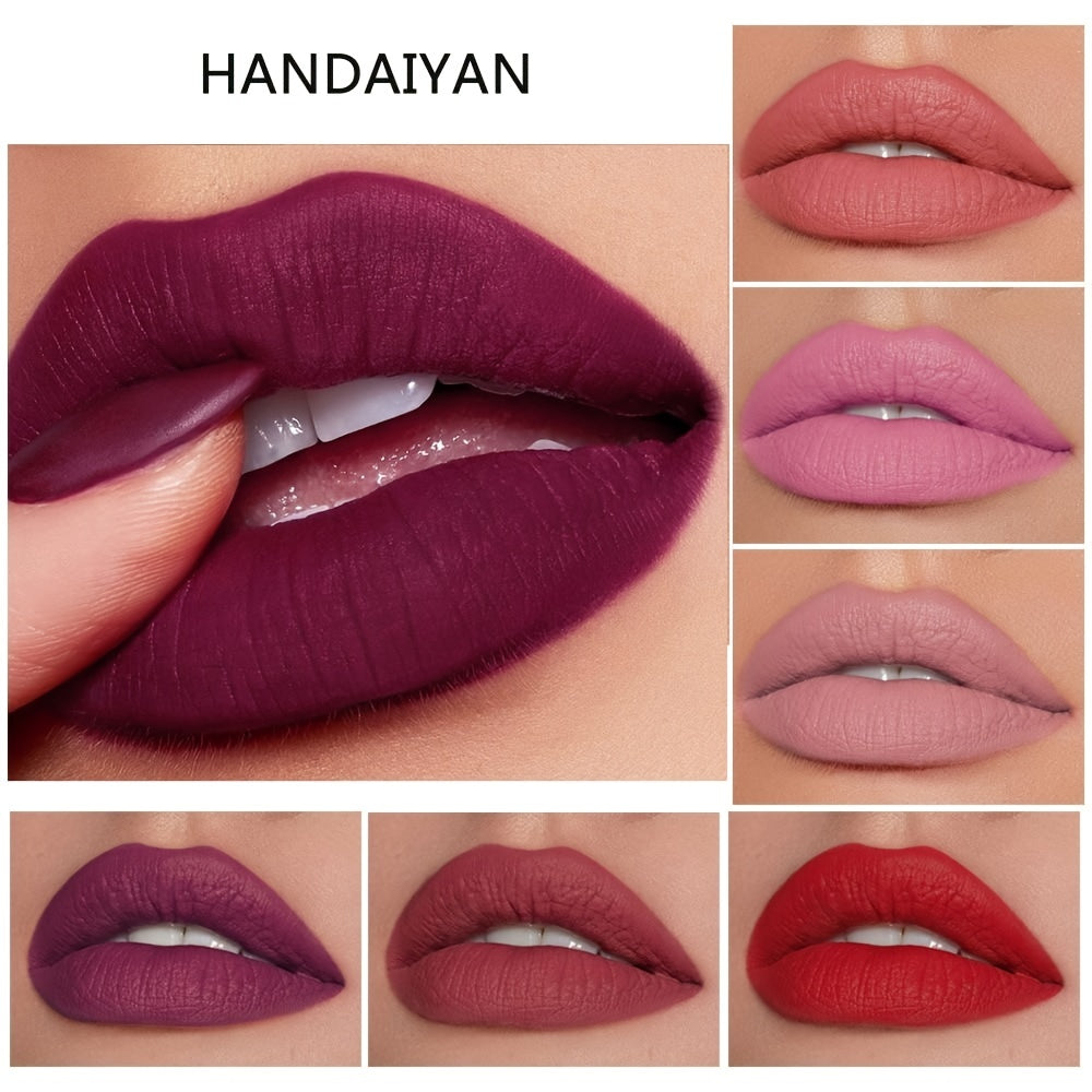 Matte Velvet Finish Long Lasting Waterproof Lipstick