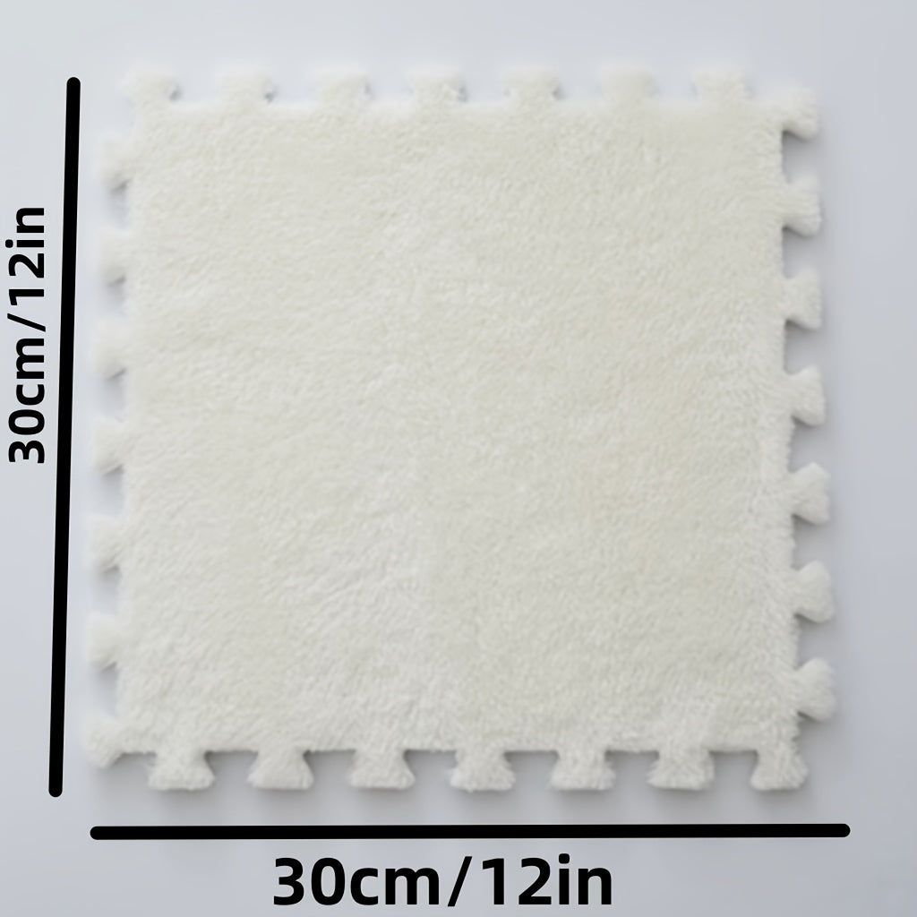 12pcs Washable Foam Floor Mats 12x12 Inch Square Patchwork Grounding Mats