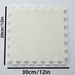 12pcs Washable Foam Floor Mats 12x12 Inch Square Patchwork Grounding Mats