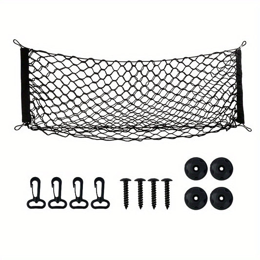 Car Sundries Storage Mesh Bag Double Single Layer Organizer