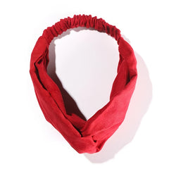 Solid Women's Headbands Headwraps Hair Bands Bows Hair Accessories