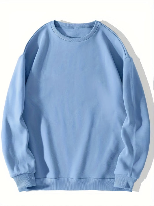 Long Sleeve Crew Neck Sweatshirt for Women