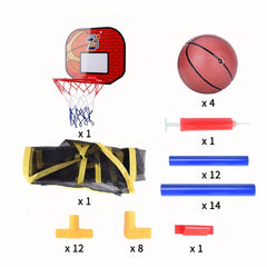 Youth Basketball Competition Inflator 4 Balls