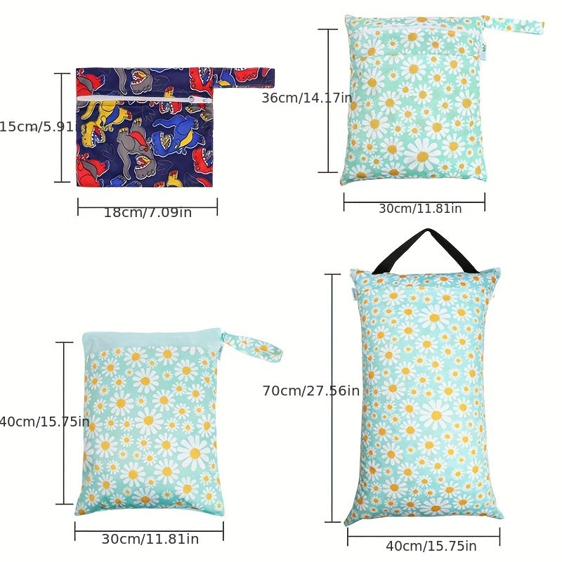 One Pack Snap Diaper Bag Easy To Carry Can Be Hanged More Convenient