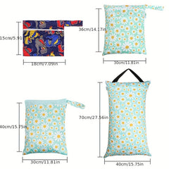 One Pack Snap Diaper Bag Easy To Carry Can Be Hanged More Convenient