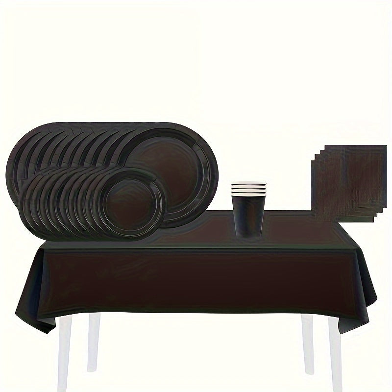 Disposable Party Supplies Set for Wedding Birthday Parties