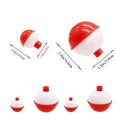 20pcs Fishing Float Hard ABS Bobber Buoy Floats 2.54 3.81 cm