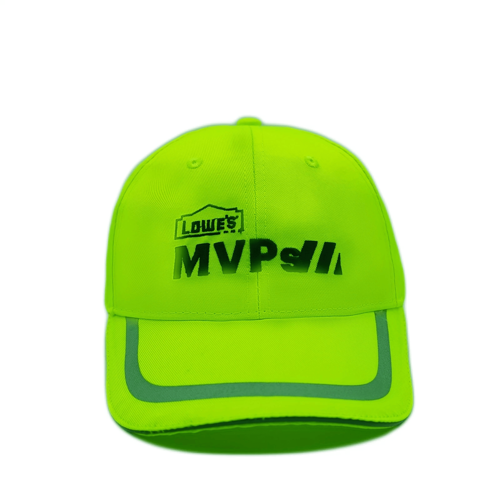 Fluorescent Reflective Baseball Cap Alphabet Embroidery