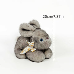 Fluffy Rabbit Plush Toy for Kids Girls