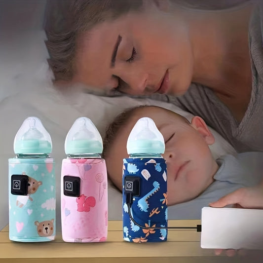 USB Milk Water Warmer Travel Stroller Insulated Bag