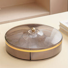 Golden Candy Server Snack Storage Box For Wedding Party