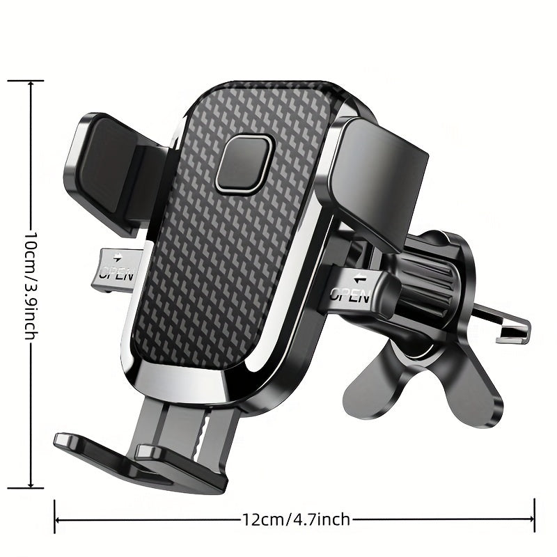 Car Air Vent Phone Mount Holder Metal Hook Air Vent Compatible With All Phones