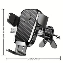 Car Air Vent Phone Mount Holder Metal Hook Air Vent Compatible With All Phones