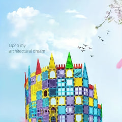 Magnetic Tile Building Blocks Transparent Magnetic Building Blocks
