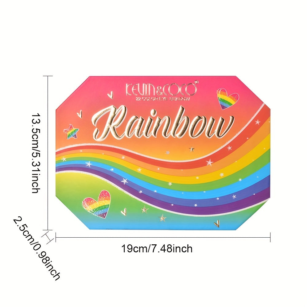 22-Shade Pearly Shimmer Eyeshadow Palette