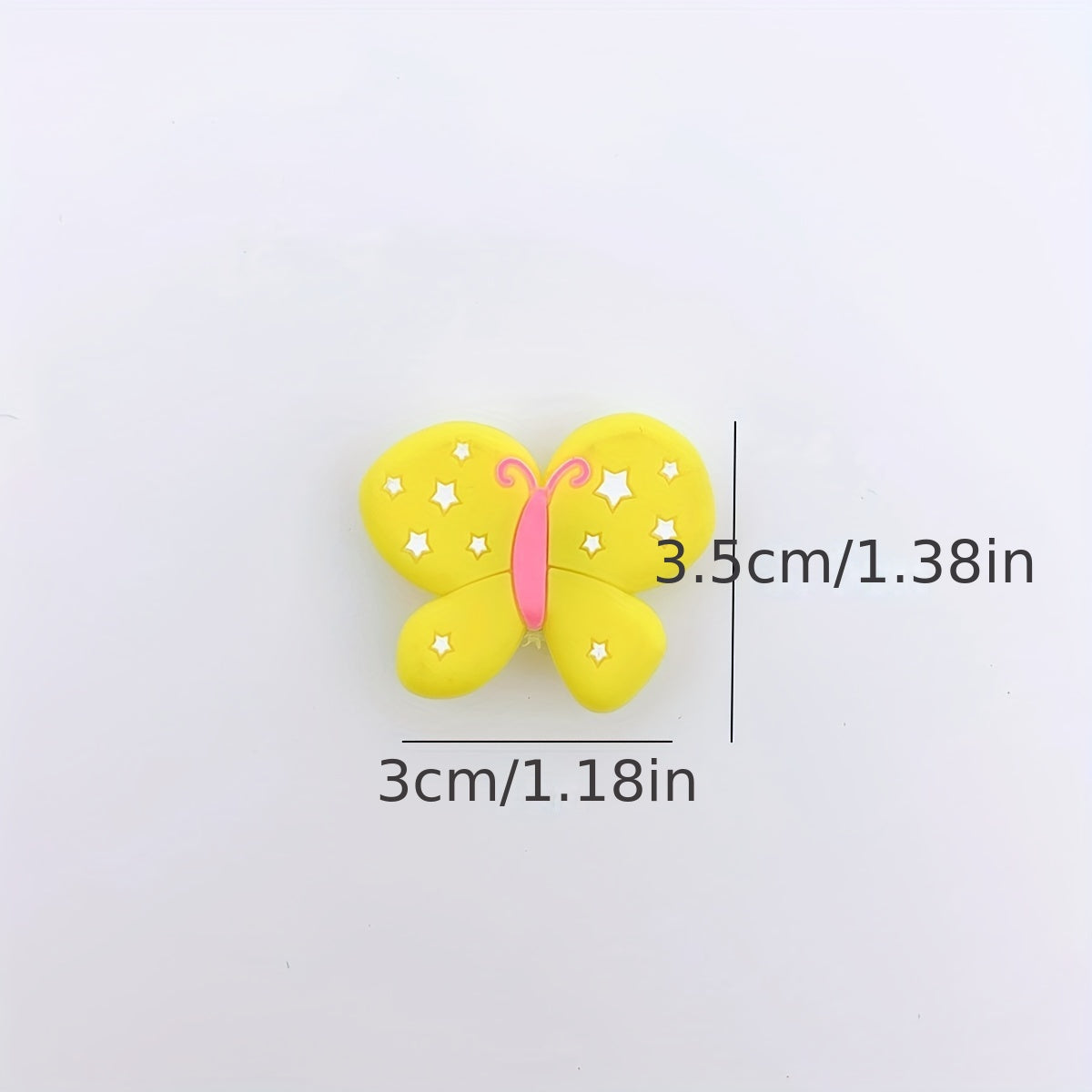 30pcs Cartoon Shoe Charm PVC Rubber Shoe Buckle Clogs DIY Accessories
