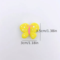 30pcs Cartoon Shoe Charm PVC Rubber Shoe Buckle Clogs DIY Accessories