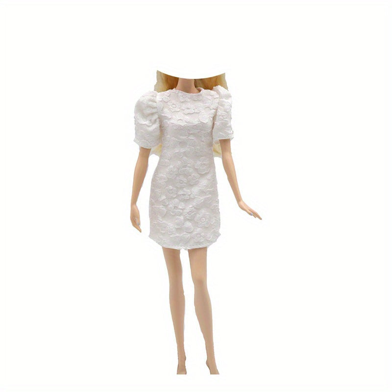 Wedding Dress up Toy For Girl Doll Clothes