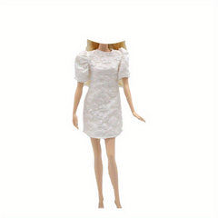 Wedding Dress up Toy For Girl Doll Clothes