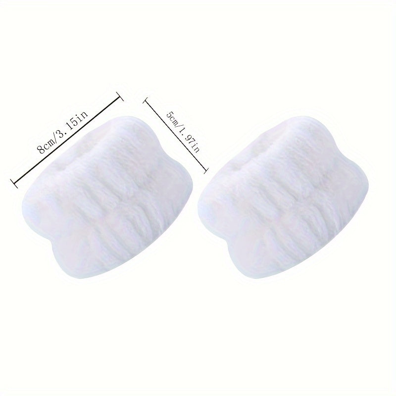 2pcs Reusable Spa Wrist Wash Strap Soft Microfiber Towel Wrist Wrap