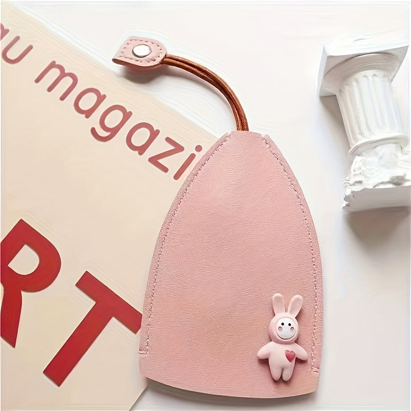 Rabbit Key Case PU Leather Key Bag Key Pouch