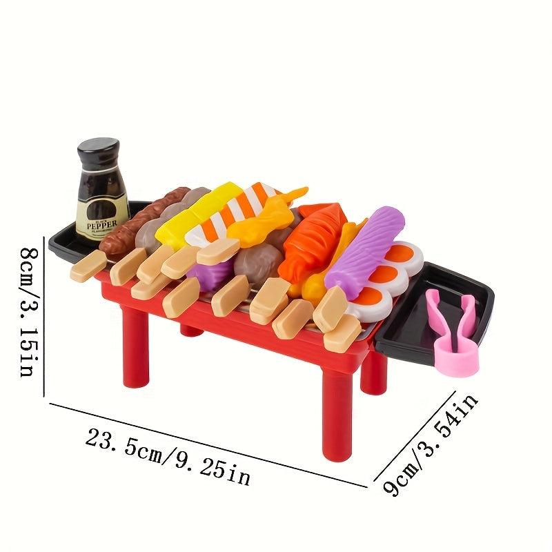 Simulation Skewer Family Set Mini Skewer Kitchenware Interactive Toys