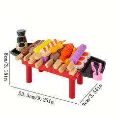 Simulation Skewer Family Set Mini Skewer Kitchenware Interactive Toys