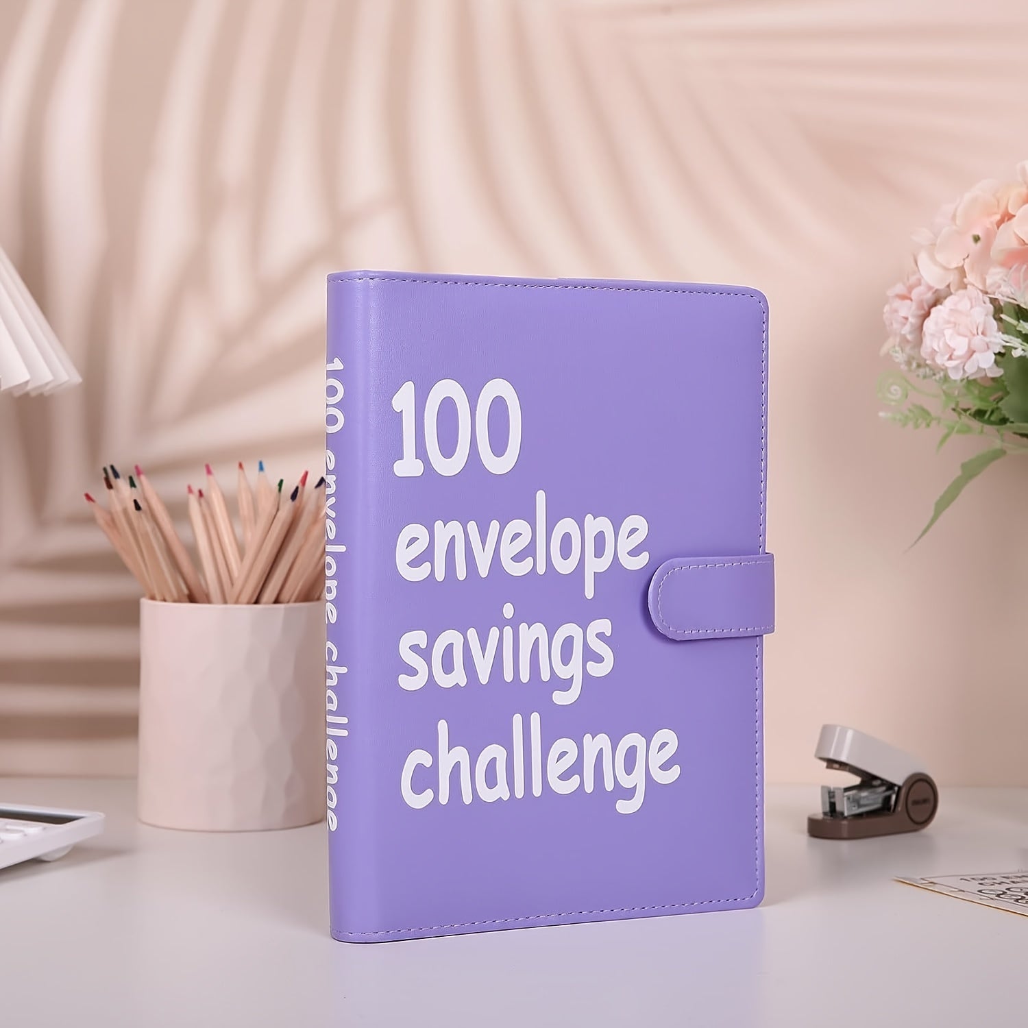 100 Envelope Challenge Binder - Easy Way To Save - $5,050 Savings