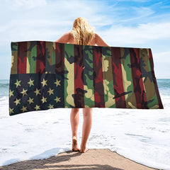 Fast Drying Double Sided Fleece Beach Towel for Water Sports