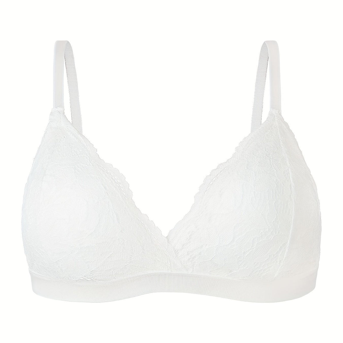 Lace Wireless Bra Padded Comfy & Breathable Women's Lingerie