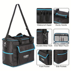 18L Insulated Lunch Bag Leakproof Cooler Tote with Adjustable Shoulder