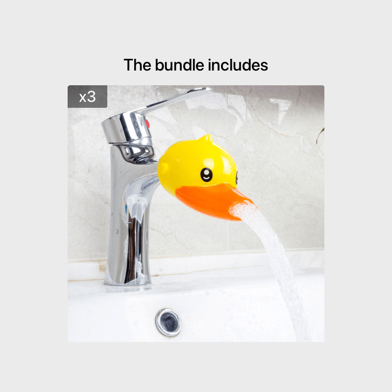 Faucet Extender For Kids Cartoon Toddler Bathroom Kitchen Water Tap Cover