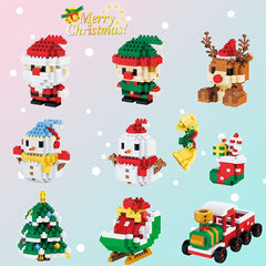 Mini Christmas Themed Building Blocks for Kids