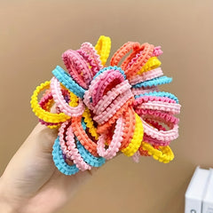 Colorful Hair Ties Hair Bands Set for Baby Girls