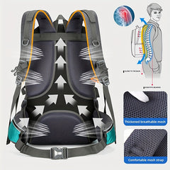 Nylon Hiking Travel Backpack Camping Bag Outdoor Sport Trekking Climbing