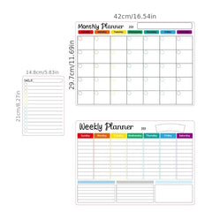 6pcs Refrigerator Weekly Planner - Easy To Use and Customizable