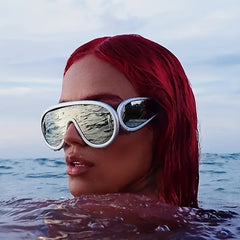 Y2K Mirrored UV400 Sunglasses for Women Men