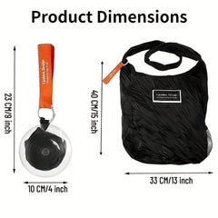 Disc Portable Shopping Bag Large Capacity Folding Storage