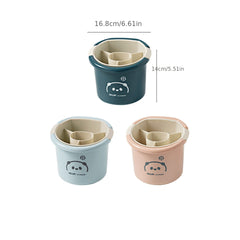Kitchen Storage Organizer with Utensil Holder
